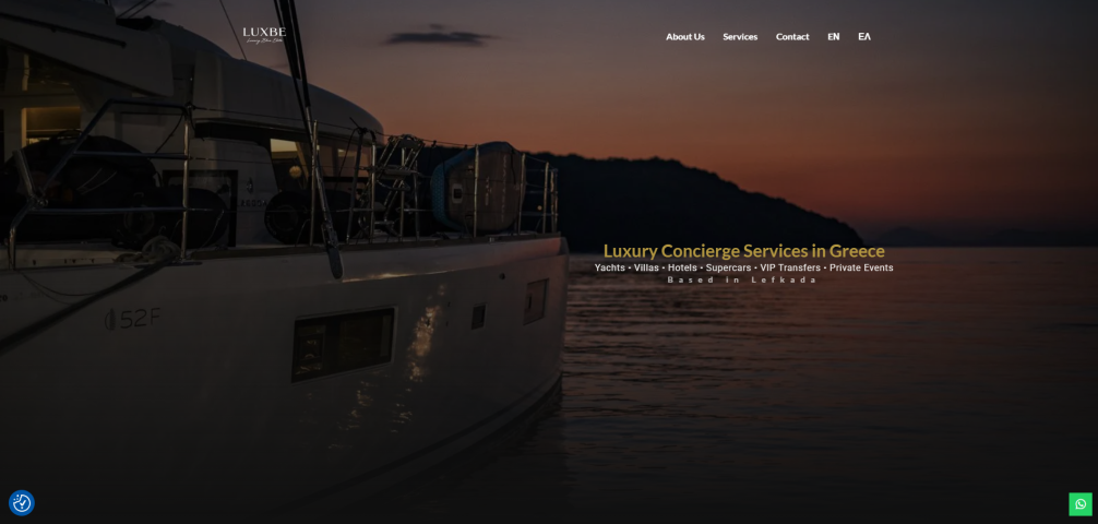 Appiform κατασκευή website project luxurybluelite